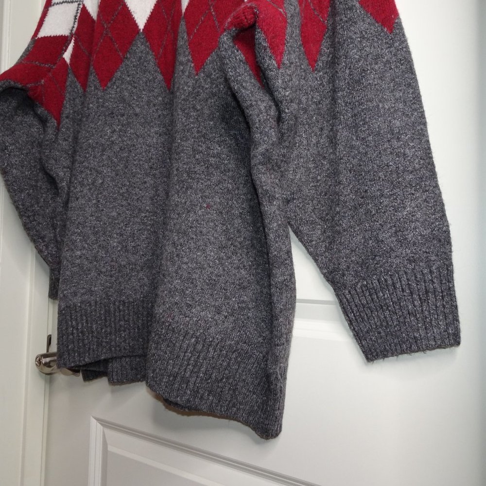 Brand New Torrid Vegan Cashmere Argyle Sweater - Picture 6 of 8